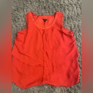 Orange Ann Taylor blouse